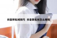 抖音转私域技巧  抖音新私域怎么赚钱