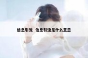 信息引流  信息引流是什么意思