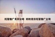 托管推广竞价公司  好的竞价托管推广公司