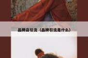 品牌店引流（品牌引流是什么）