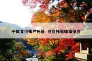 平度竞价账户托管  竞价托管哪家便宜