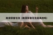 助贷获客引流（助贷获客引流是真的吗）