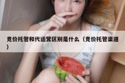 竞价托管和代运营区别是什么（竞价托管渠道）