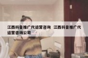 江西抖音推广代运营咨询  江西抖音推广代运营咨询公司