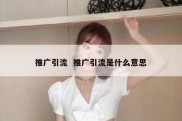 推广引流  推广引流是什么意思