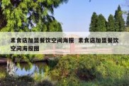 素食店加盟餐饮空间海报  素食店加盟餐饮空间海报图