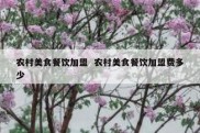 农村美食餐饮加盟  农村美食餐饮加盟费多少