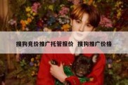 搜狗竞价推广托管报价  搜狗推广价格