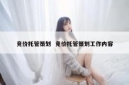 竞价托管策划  竞价托管策划工作内容