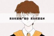 竞价托管推广报价  竞价托管话术