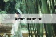 谷歌推广  谷歌推广代理