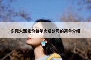 东莞火速竞价包年火速公司的简单介绍