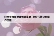 北京竞价托管案例分享会  竞价托管公司操作流程