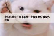 竞价托管推广哪家好做  竞价托管公司操作流程