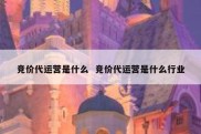 竞价代运营是什么  竞价代运营是什么行业
