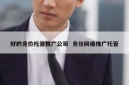 好的竞价托管推广公司  竞价网络推广托管