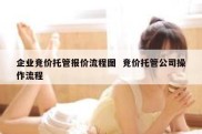 企业竞价托管报价流程图  竞价托管公司操作流程