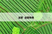 运营  运营助理