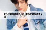 竞价托管服务费怎么收  竞价托管服务多少钱