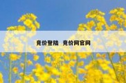 竞价登陆  竞价网官网