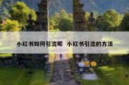 小红书如何引流呢  小红书引流的方法
