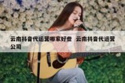 云南抖音代运营哪家好些  云南抖音代运营公司