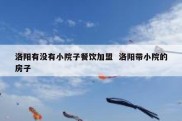 洛阳有没有小院子餐饮加盟  洛阳带小院的房子