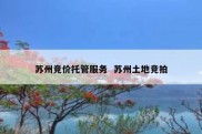 苏州竞价托管服务  苏州土地竞拍