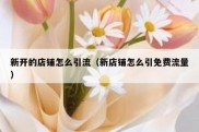 新开的店铺怎么引流（新店铺怎么引免费流量）