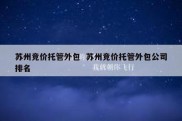 苏州竞价托管外包  苏州竞价托管外包公司排名
