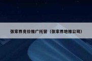 张家界竞价推广托管（张家界地推公司）