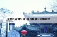 竞价托管得公司  竞价托管公司哪家好