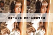 竞价托管亿驱  竞价托管服务多少钱