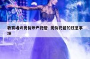教育培训竞价账户托管  竞价托管的注意事项