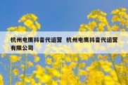 杭州电鹰抖音代运营  杭州电鹰抖音代运营有限公司