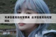 天津百度竞价托管费用  云浮百度竞价托管团队