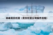 赤峰竞价托管（竞价托管公司操作流程）
