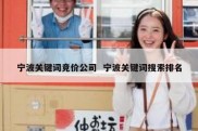 宁波关键词竞价公司  宁波关键词搜索排名