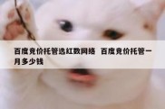 百度竞价托管选红数网络  百度竞价托管一月多少钱