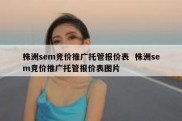 株洲sem竞价推广托管报价表  株洲sem竞价推广托管报价表图片