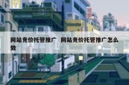 网站竞价托管推广  网站竞价托管推广怎么做