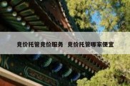 竞价托管竞价服务  竞价托管哪家便宜