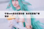 宁波sem竞价托管价格  竞价托管推广哪家好