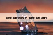 竞价托管托管哪家好  竞价托管如何托管