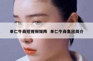 单仁牛商短视频矩阵  单仁牛商集团简介