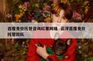 百度竞价托管咨询红薯网络  云浮百度竞价托管团队