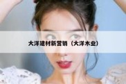 大洋建材新营销（大洋木业）