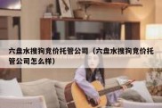 六盘水搜狗竞价托管公司（六盘水搜狗竞价托管公司怎么样）