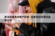武汉百度竞价账户托管  百度竞价托管代运营公司