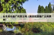 北京竞价推广托管公司（竞价托管推广公司费用）